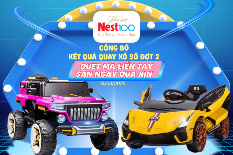 CÔNG BỐ KẾT QUẢ CHƯƠNG TRÌNH QUAY SỐ MAY MẮN LẦN 2(19/09/2025) – QUÉT MÃ LIỀN TAY-SĂN NGAY QUÀ XỊN