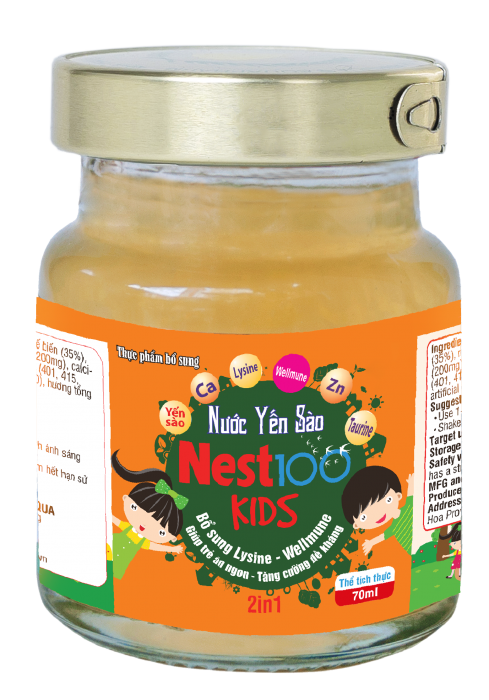 YẾN KIDS 2IN1 NEST100 - GIẢI PHÁP DINH DƯỠNG CHO BÉ MỖI NGÀY