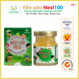 Nest100 Kids – Nước Yến Sào – Wellmune – Lọ 70ml