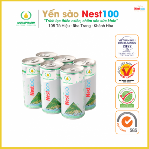 Nest100 đường ăn kiêng – Lốc 6 lon 190ml – khay 30 lon