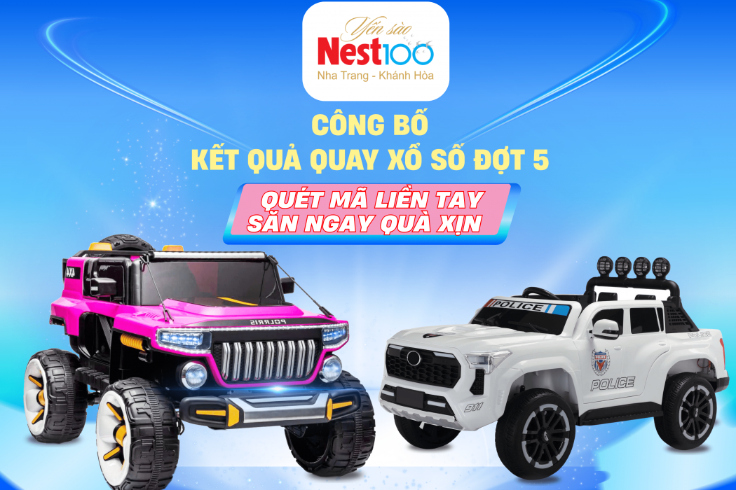 CÔNG BỐ KẾT QUẢ CHƯƠNG TRÌNH QUAY SỐ MAY MẮN LẦN 5 (03/11/2025) – QUÉT MÃ LIỀN TAY - SĂN NGAY QUÀ XỊN