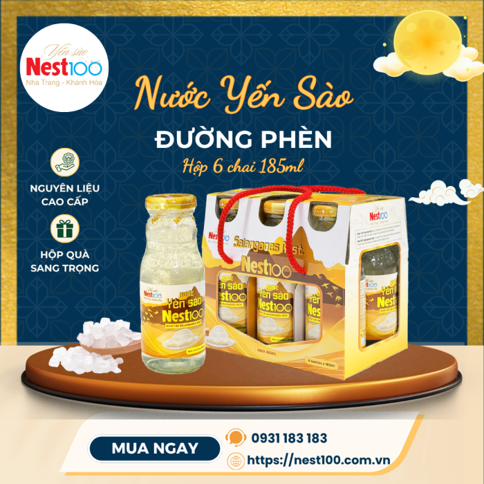 Yến sào Nest100 Đường Phèn