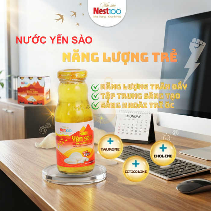 Yến sào Nest100 Năng Lượng Trẻ